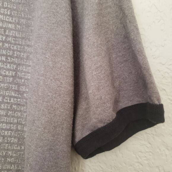 Disney Graphic Ringer Tee - Mickey Mouse - M - Picture 4 of 5